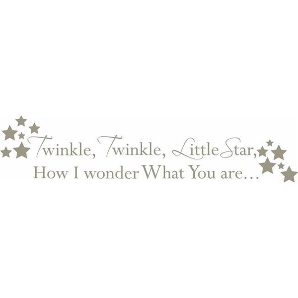 Wall Pops WallPops WPNR98836 Twinkle- Twinkle Nursery Rhyme WPNR98836